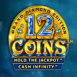 Official Slots logo: 12 Coins Grand Diamond Edition by Wazdan at Lotto Casino