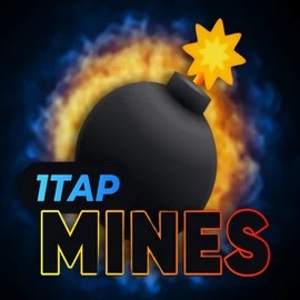 1Tap Mines by Turbo Games, showcased at lotto-casinoo.com – game logo