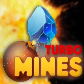 Turbo Mines game by Turbo Games – logo hosted on Lotto Casino